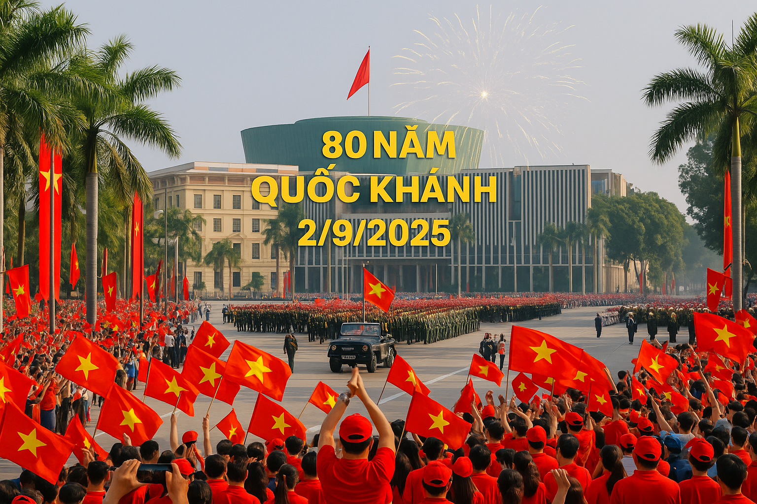 80 NĂM QUỐC KHÁNH 2/9/2025: Biểu tượng thời đại, lễ hội dân tộc